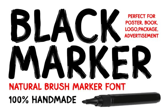 Black Marker: A Versatile Font for Creative Makers