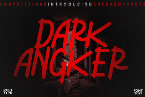 Dark Angker: The Perfect Display Font for Creative Campaigns