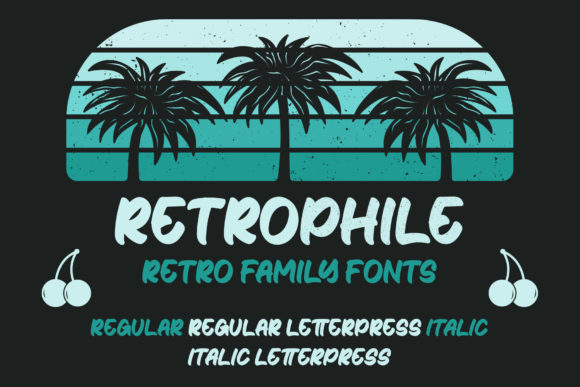 Discover the Charm of Retrophile: A Vintage Display Font