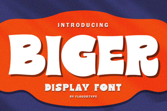 Discovering Biger: A Fun and Thick Display Font for Editors