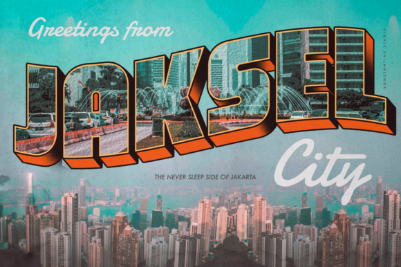 Discovering Jaksel: A Bold and Assertive Display Font
