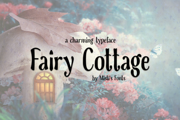 Fairy Cottage: A Charming Display Font for Editorial Design