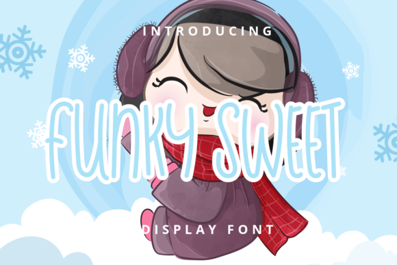 Funky Sweet: A Quirky and Fun Display Font for Creative Projects