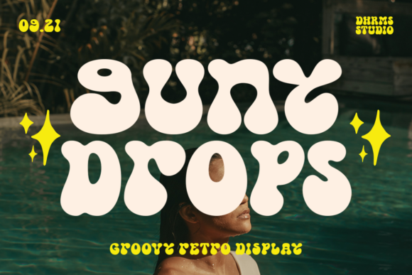 Gunydrops: A Playful and Authentic Display Font