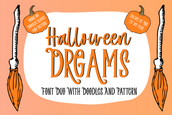 Halloween Dreams: A Trio Font for Chic and Cheery Web Design