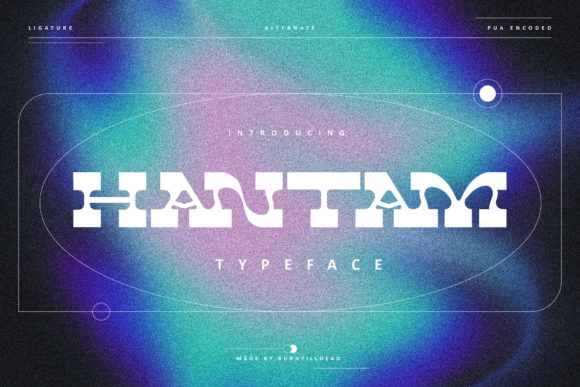 Hantam: A Bold and Whimsical Display Font