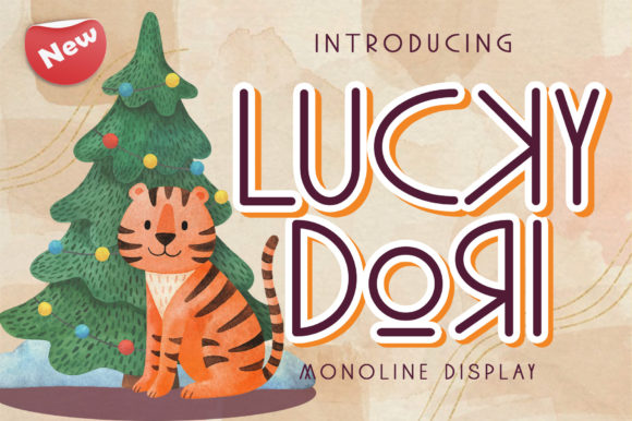 Lucky Dori: A Versatile Display Font for Eye-Catching Branding