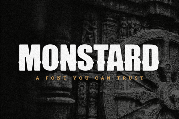Monstard: The Bold Western Font for Creative Makers