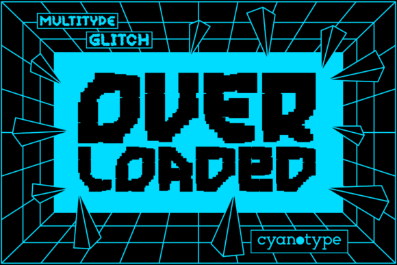 MultiType Glitch Overloaded: A Unique Pixel Font for Digital Creators