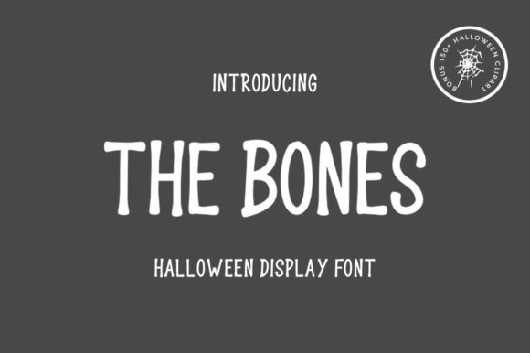 The Bones: A Spooky and Simple Display Font