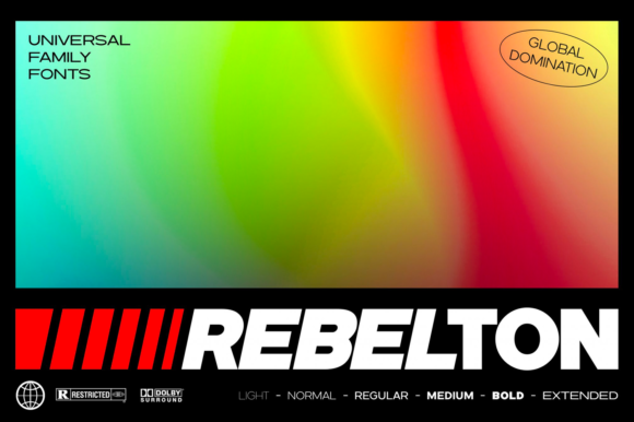 Unleash Creativity with Rebelton: A Bold Display Font