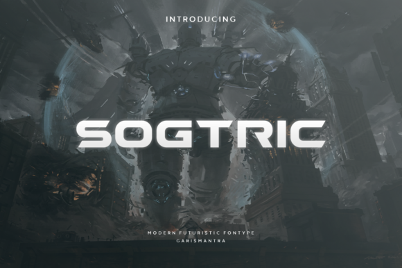 Unleash Creativity with Sogtric: A Futuristic Font for Makers